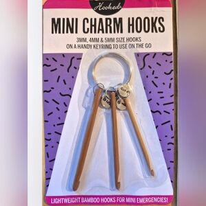 Crochet Hooks (Mini) on Key Chain